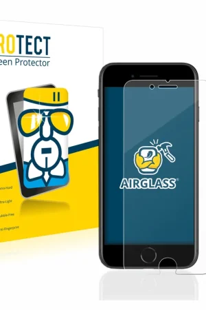 Produit De Marque BROTECT AirGlass Protection d'écran en verre pour Apple iPhone SE 2 2020