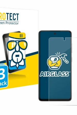 Offre Exclusive 3 Pièces BROTECT AirGlass Protection d'écran en verre pour Samsung Galaxy A52s 5G