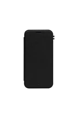 Folio iPhone 12 Pro Max en Cuir Elysée Noire Artefakt Petit Prix