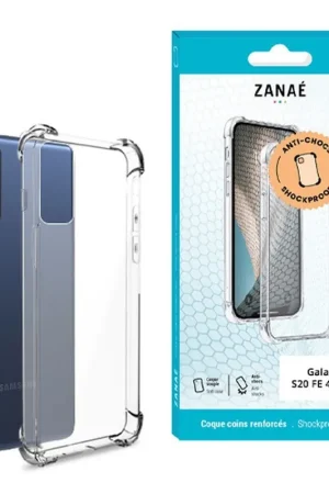 Vente Directe Coque Silicone transparente renforcée pour Galaxy S20 FE