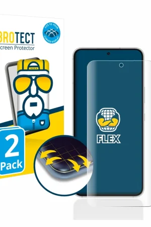 2 Pièces BROTECT Flex Full-Cover film de protection pour Samsung Galaxy S22 5G Produit De Marque