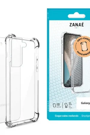 Quantité Limitée Coque Silicone Transparente Renforcée pour Galaxy S22