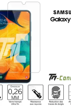 Samsung Galaxy A30 - Verre trempé TM-Concept® - Gamme Standard Premium Offre Du Jour