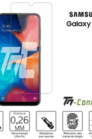 Meilleur Prix Samsung Galaxy A20 - Verre trempé TM-Concept® - Gamme Standard Premium