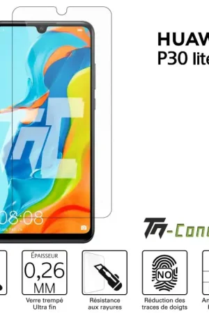 Huawei P30 Lite - Verre trempé TM-Concept® - Gamme Standard Premium Soldes