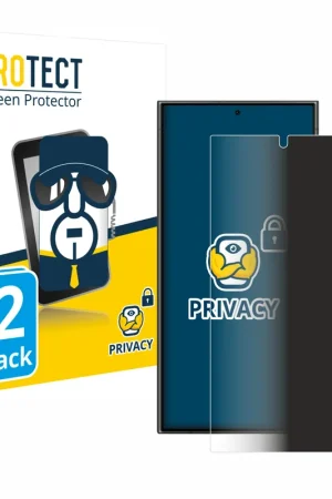 Seulement Aujourd’hui 2 Pièces BROTECT Protecteur d'écran Privacy Clear pour Samsung Galaxy S24 Ultra