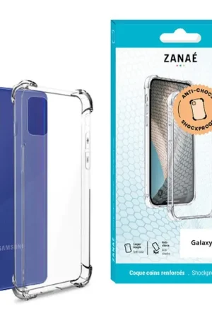 Super Prix Coque Silicone transparente renforcée pour Samsung Galaxy A41