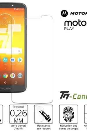 Super Prix Motorola Moto E5 Play - Verre trempé TM-Concept® - Gamme Standard Premium