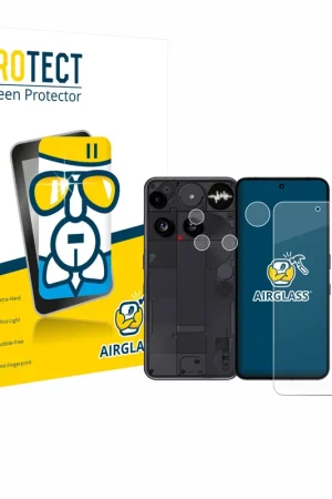 Soldes BROTECT AirGlass Protection d'écran en verre pour Nothing Phone (3) (Avant+Caméra)