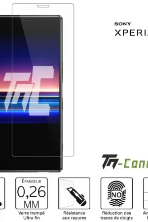 Sony Xperia 1 - Verre trempé TM-Concept® - Gamme Standard Premium Réduction