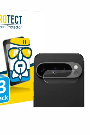 3 Pièces BROTECT AirGlass Protection d'écran en verre pour Google Pixel 9 Pro (Caméra UNIQUEMENT) Must-Have