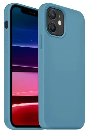 Produit De Marque Coverzs Coque silicone de luxe silicone iPhone 11 (bleu clair)