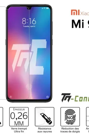 Xiaomi Mi 9 - Verre trempé TM-Concept® - Gamme Standard Premium Certifié