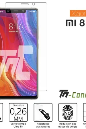 Xiaomi Mi 8 SE - Verre trempé TM-Concept® - Gamme Standard Premium Prix Réduit