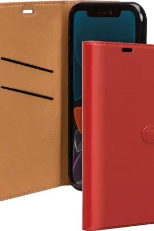 Acheter Direct Folio iPhone 12 Pro Max Wallet avec languette Rouge Bigben