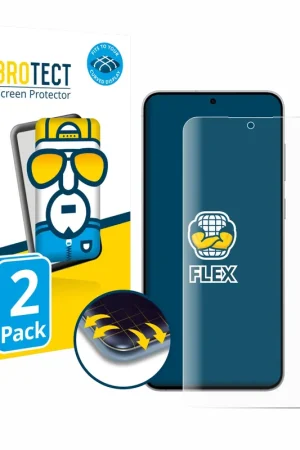 Super Prix 2 Pièces BROTECT Flex Full-Cover film de protection pour Samsung Galaxy S25 FE