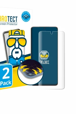 Satisfait Ou Remboursé 2 Pièces BROTECT Flex Full-Cover film de protection pour Samsung Galaxy S21 Ultra 5G