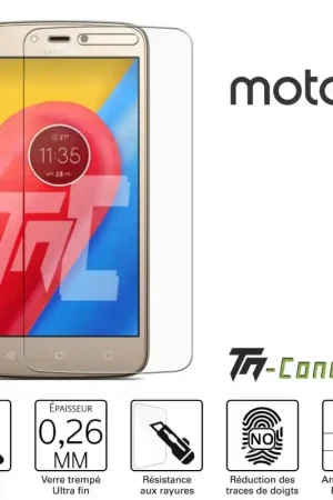 Motorola Moto C - Verre trempé TM-Concept® - Gamme Standard Premium Seulement Aujourd’hui