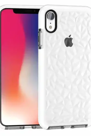 Commander Maintenant ShieldCase Coque Diamant iPhone Xr (blanc)