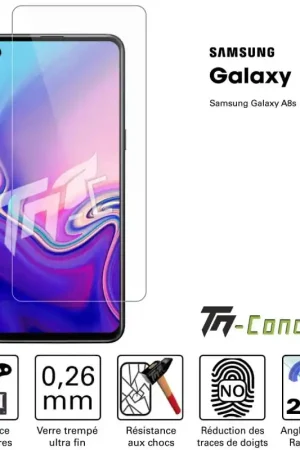 Samsung Galaxy A8s - Verre trempé TM-Concept® - Gamme Standard Premium Meilleur Choix