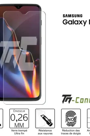 Dernier Modèle Samsung Galaxy M20 - Verre trempé TM-Concept® - Gamme Standard Premium