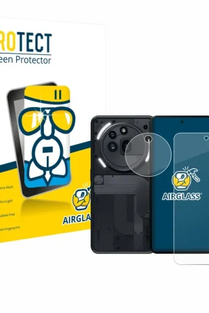 Nouveauté BROTECT AirGlass Protection d'écran en verre pour Nothing Phone (3a) Pro (Avant+Caméra)