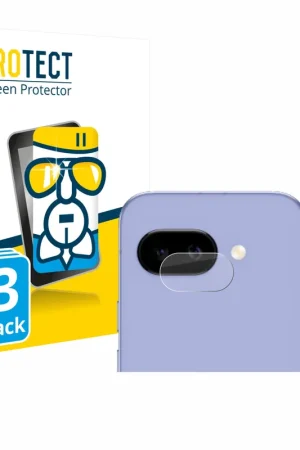 3 Pièces BROTECT AirGlass Protection d'écran en verre pour Google Pixel 9a (Caméra UNIQUEMENT) Meilleur Prix