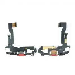 Offre Du Jour Nappe / Connecteur de Charge pour iPhone 12 Rouge Reconditionné (PIEC)