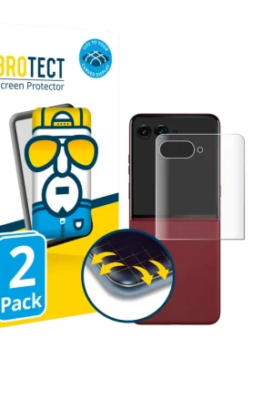 Must-Have 2 Pièces BROTECT Flex Full-Cover film de protection pour Motorola Razr 60 Ultra (Affichage arrière)