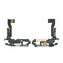 Nappe / Connecteur de Charge pour iPhone 12 Pro Argent Reconditionné (PIEC) Satisfait Ou Remboursé