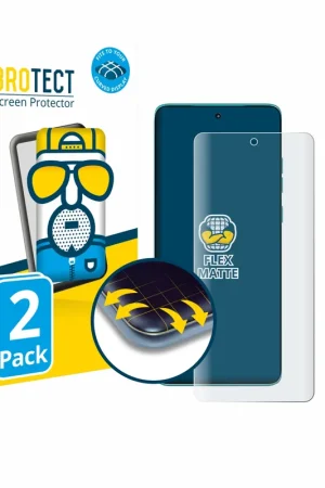 Achetez Aujourd’hui 2 Pièces BROTECT Flex Matte Full-Cover Protection d'écran intégral mat pour Motorola Edge 60 Fusion
