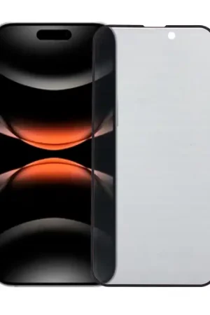 Nouvelle Collection Verre Trempé Complet Antiespion pour iPhone Air