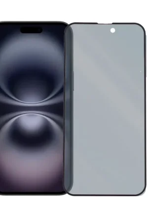 Verre Trempé Complet Antiespion pour iPhone 16 Plus Prix Bas