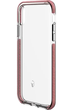 Coque Renforcée iPhone XR LIFE Garantie à vie Contour Rose Force Case Satisfait Ou Remboursé