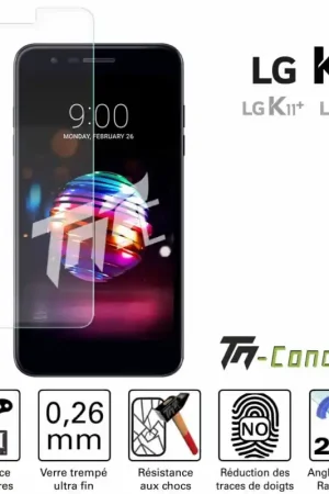 LG K11 (LG K11+ / K11 Alpha) - Verre trempé TM-Concept® - Gamme Standard Premium Bon Plan