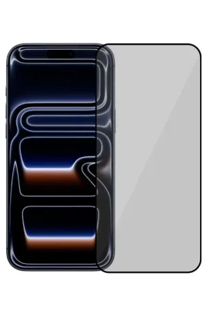 Authentique Verre Trempé Complet Antiespion pour iPhone 17 Pro