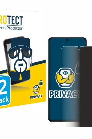 2 Pièces BROTECT Protecteur d'écran Privacy Clear pour Xiaomi Redmi Note 13 Pro 5G Top Vente