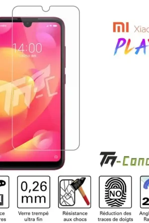 Xiaomi Mi Play - Verre trempé TM-Concept® - Gamme Standard Premium Achetez Aujourd’hui