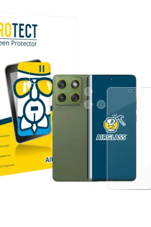 BROTECT AirGlass Protection d'écran en verre pour Motorola Edge 70 (Avant+Caméra) Nouvel Arrivage