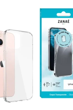 Super Prix Coque Softgel pour iPhone 13 Transparent