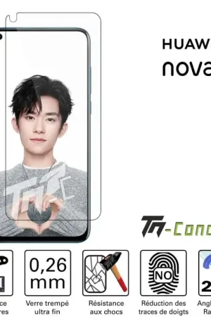 Prix Réduit Huawei Nova 4 - Verre trempé TM-Concept® - Gamme Standard Premium
