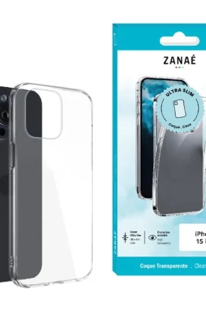 Commander Maintenant Coque Softgel pour iPhone 15 Pro - Transparent