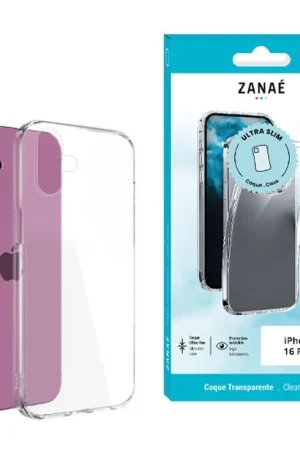 Usine Directe Coque Softgel pour iPhone 16 Plus Transparent