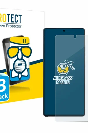 3 Pièces BROTECT AirGlass Matte Protection d'écran en verre mat pour Samsung Galaxy S25 Ultra Vente Flash