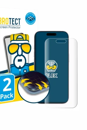 Bon Marché 2 Pièces BROTECT Flex Full-Cover film de protection pour Apple iPhone 17