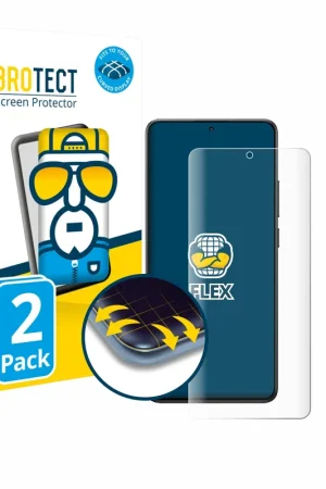 Offre Spéciale 2 Pièces BROTECT Flex Full-Cover film de protection pour Xiaomi Poco X7 Pro