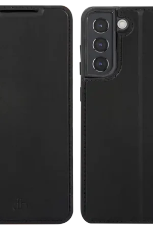 Folio Samsung G S22 Plus 5G Cuir Oslo Noir DBramante1928 Nouvel Arrivage