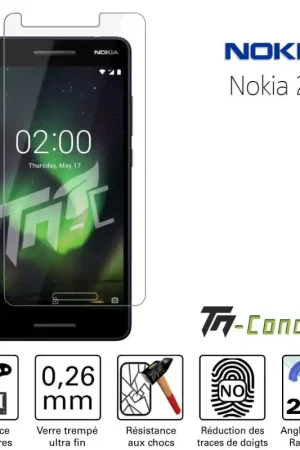 Vente Directe Nokia 2.1 / Nokia 2 (2018) - Verre trempé TM-Concept® - Gamme Standard Premium