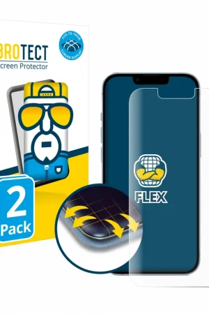 2 Pièces BROTECT Flex Full-Cover film de protection pour Apple iPhone 14 Offre Limitée