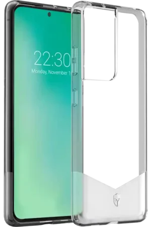 Petit Prix Coque Renforcée Samsung G S21 Ultra 5G PURE Garantie à vie Transparente Force Case